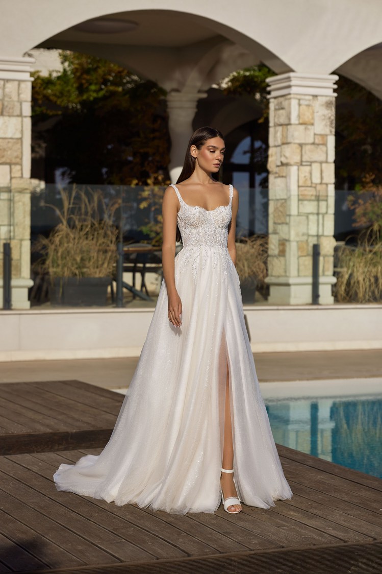 Dress GR009 from the Golden Ray collection by Angeo Bridal