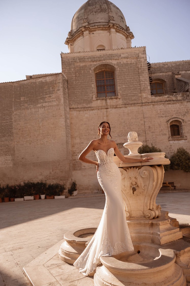 Плаття M265 Kiara з колекції Monopoli від Angeo Bridal