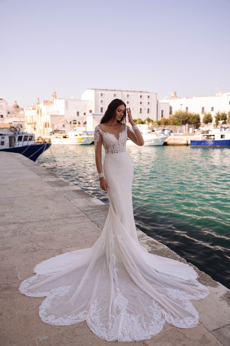 Плаття M266 Noelle з колекції Monopoli від Angeo Bridal