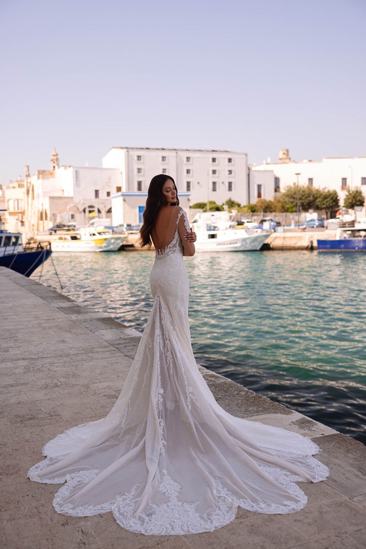 Плаття M266 Noelle з колекції Monopoli від Angeo Bridal