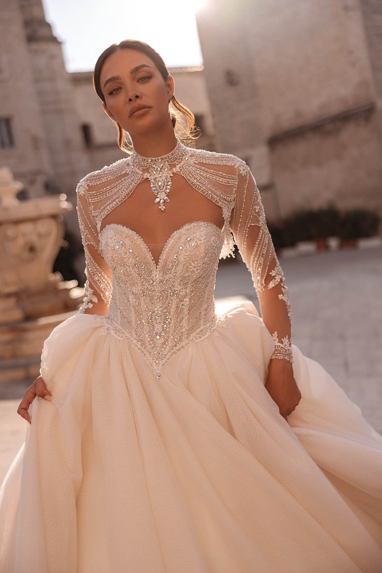 Плаття M268 Priscilla з колекції Monopoli від Angeo Bridal