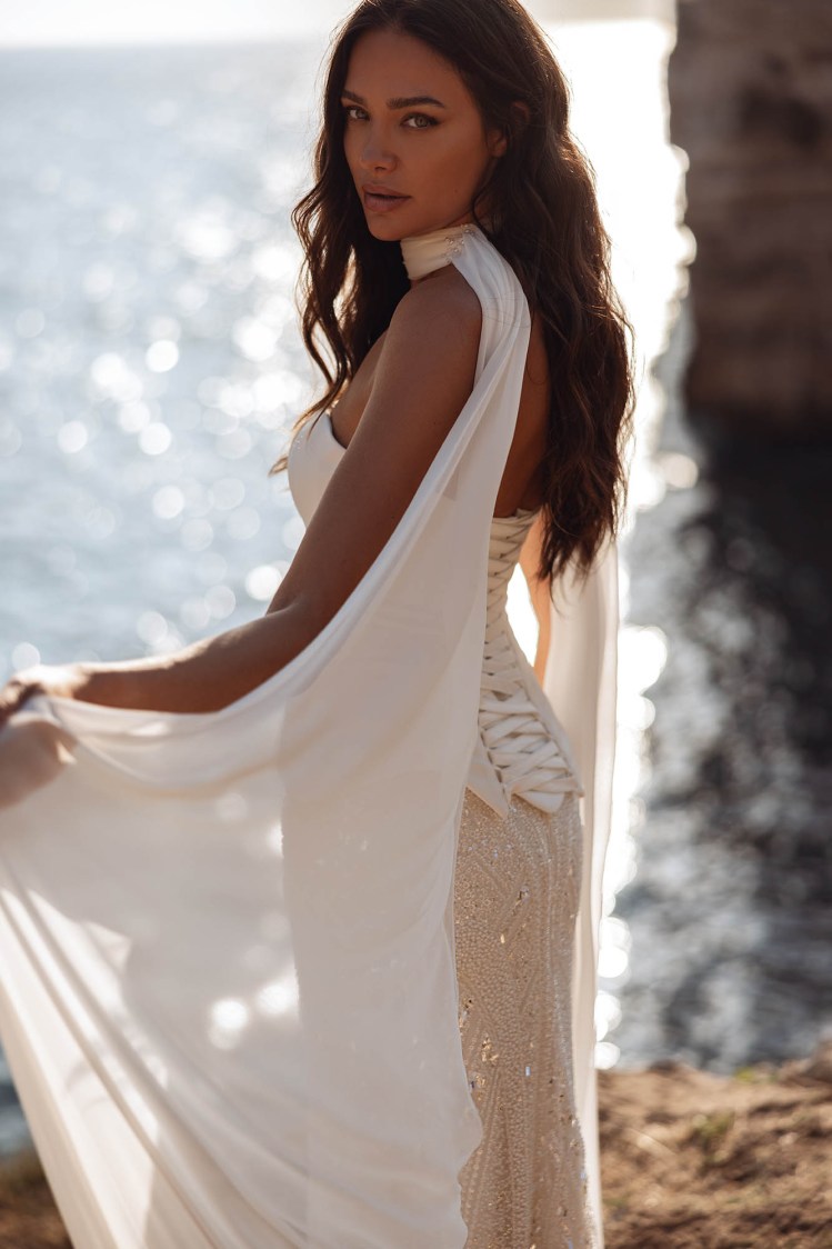 Плаття M277 Marigold з колекції Monopoli від Angeo Bridal