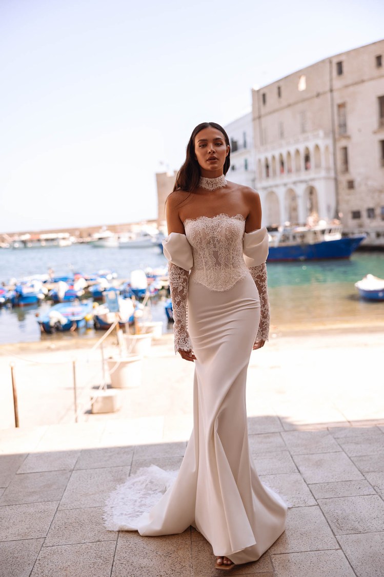 Плаття M278 Solange з колекції Monopoli від Angeo Bridal