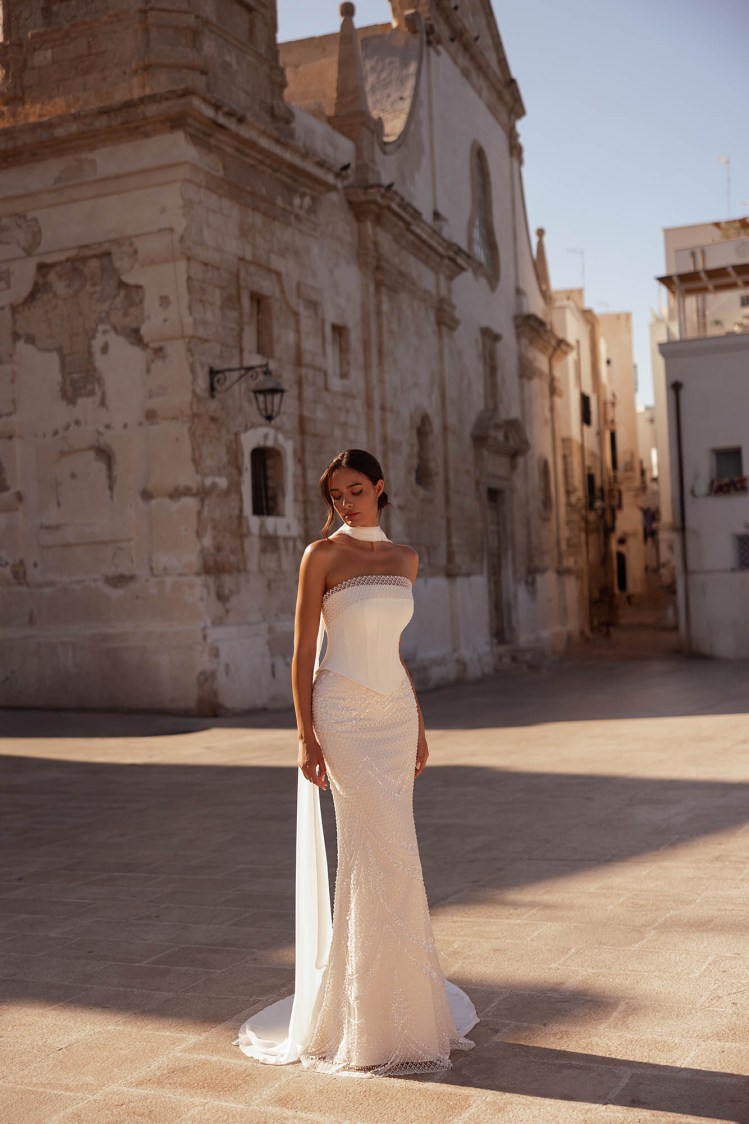 Плаття M284 Allegra з колекції Monopoli від Angeo Bridal