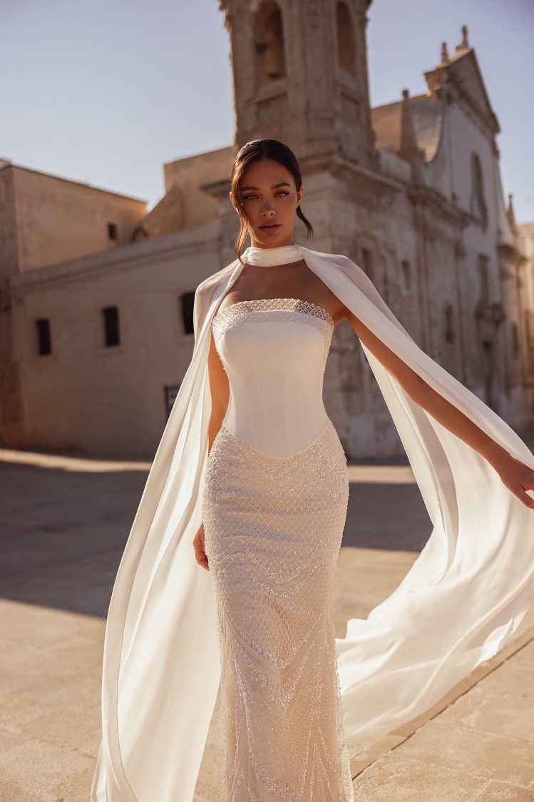 Плаття M284 Allegra з колекції Monopoli від Angeo Bridal