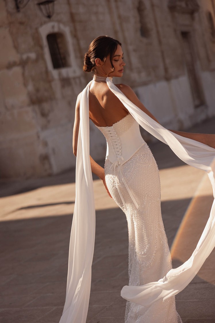 Плаття M284 Allegra з колекції Monopoli від Angeo Bridal