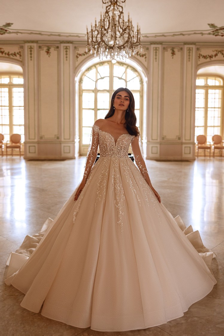 Dress RE230 Zola from the Royal Elegance collection by Angeo Bridal