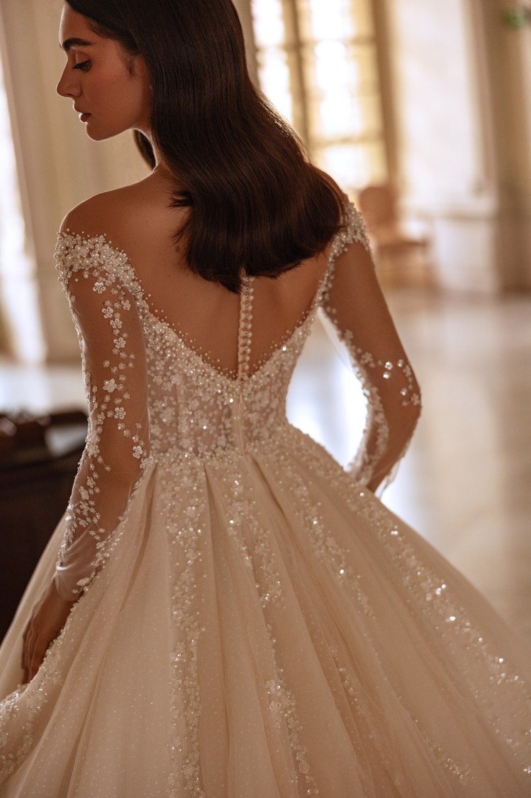 Dress RE230 Zola from the Royal Elegance collection by Angeo Bridal