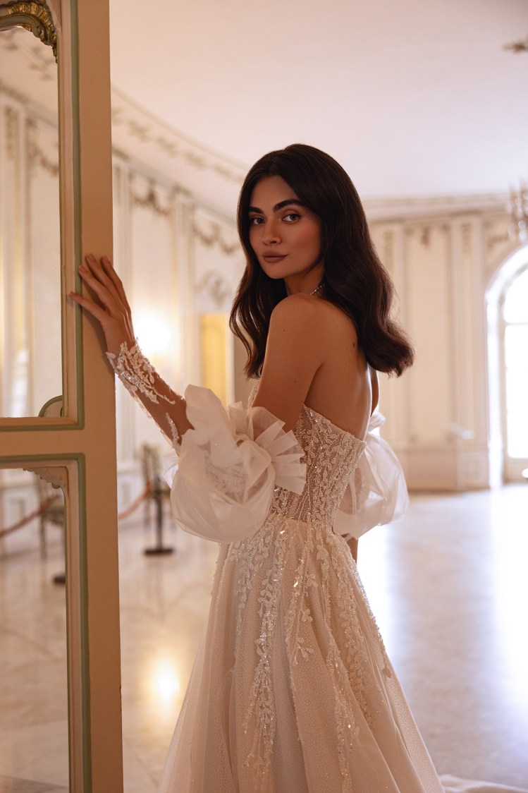 Dress RE242 Elara from the Royal Elegance collection by Angeo Bridal