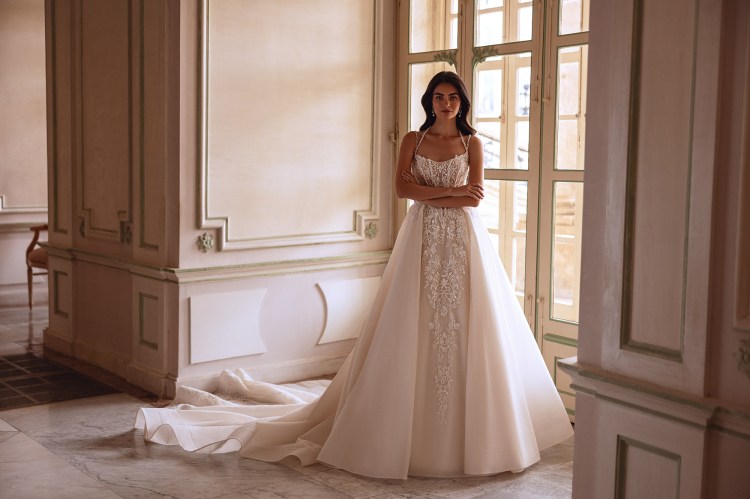 Dress RE246 Maggie from the Royal Elegance collection by Angeo Bridal